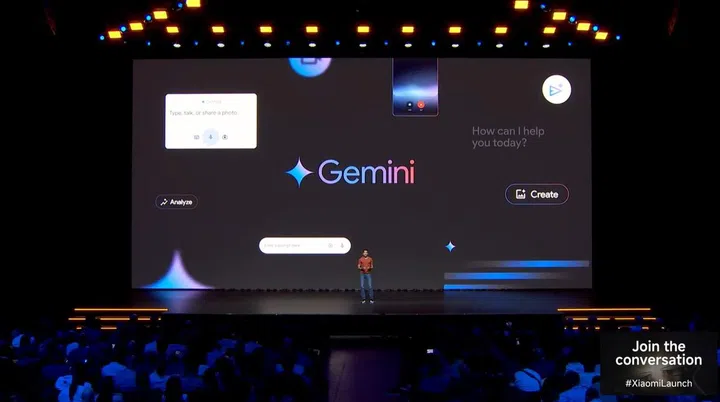 Google's Gemini is now on Xiaomi's T-series phones, starting with the Xiaomi 14T series. Screenshot: Xiaomi.