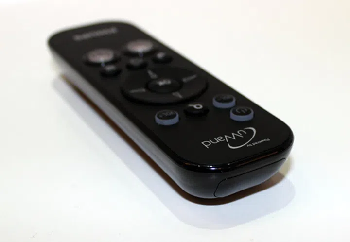 The Philips uWand remote control uses a camera as opposed to a gyroscope to control the on-screen cursor for your TV.