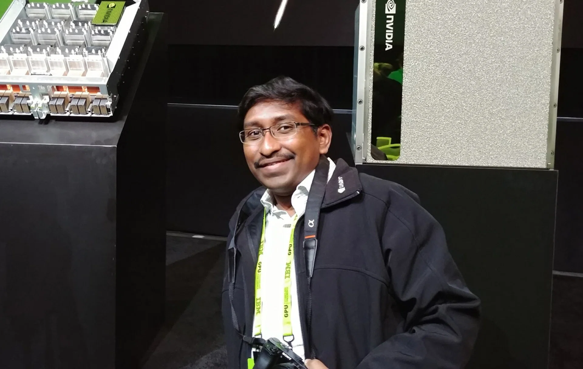 All I want for Christmas is you. Of course, we don't mean you should get the NVIDIA DGX supercomputer pictured (but NVIDIA won't mind if you did). Photo: HWZ.