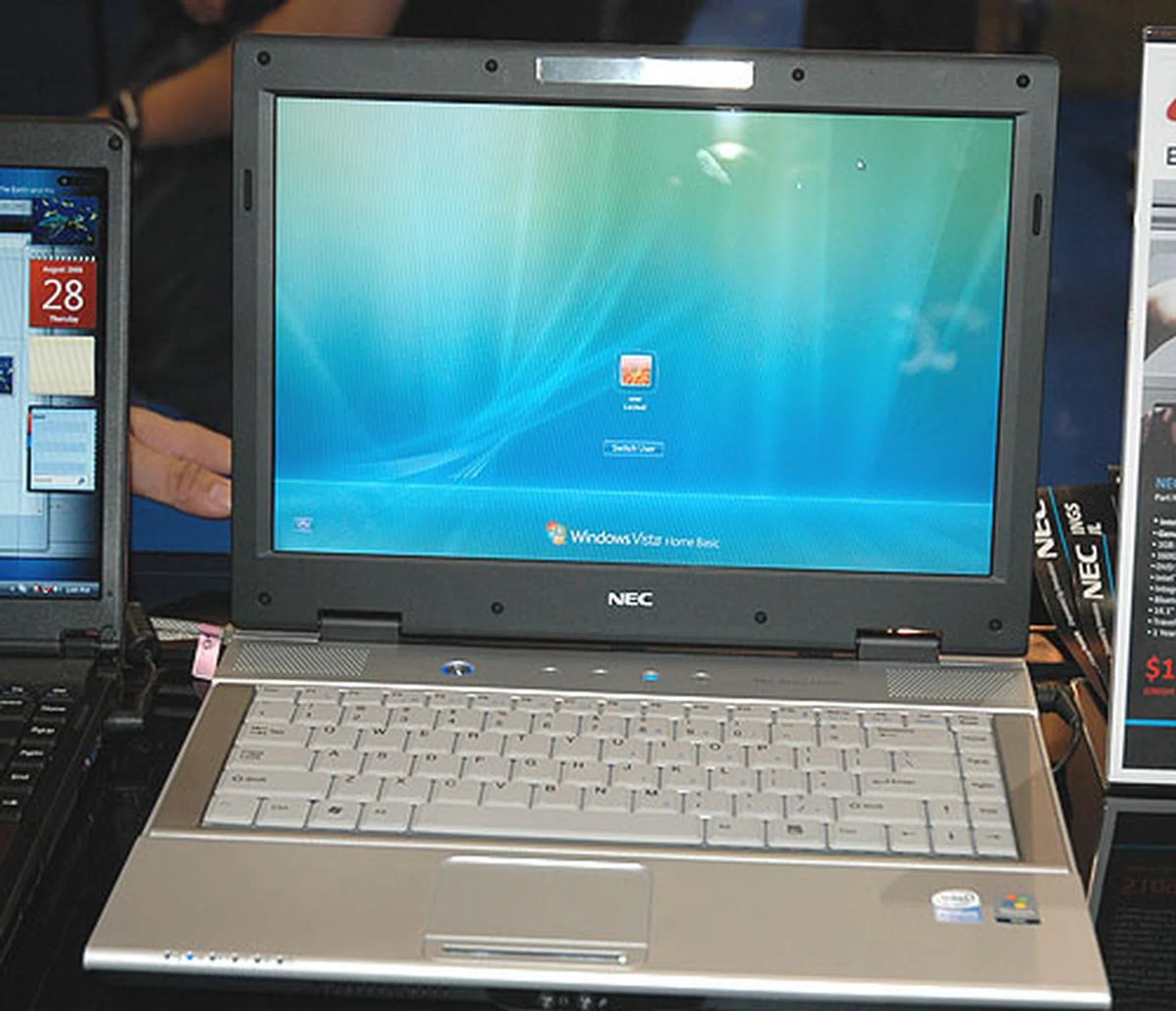  Another rather attractive priced notebook is the NEC E6300, which costs S$1,099. However it only has a dual-core T2410 processor with 1GB of DDR2 RAM so that may dampen your enthusiasm.  