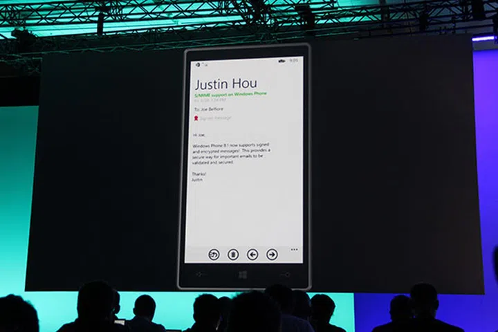 S/MIME for encrypted mail and VPN support.