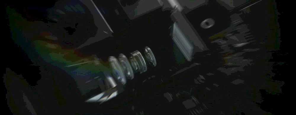 The lens and sensor lie flat, instead of being stacked one on top the other. (Image Source: Samsung)