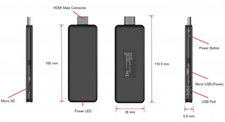 Not much bigger than a thumbdrive.