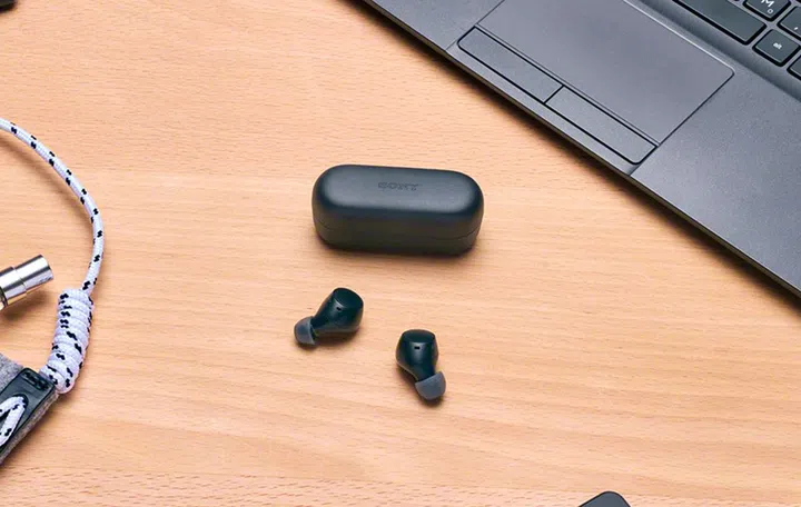 The Sony WF-C510 in Black. Photo: Sony