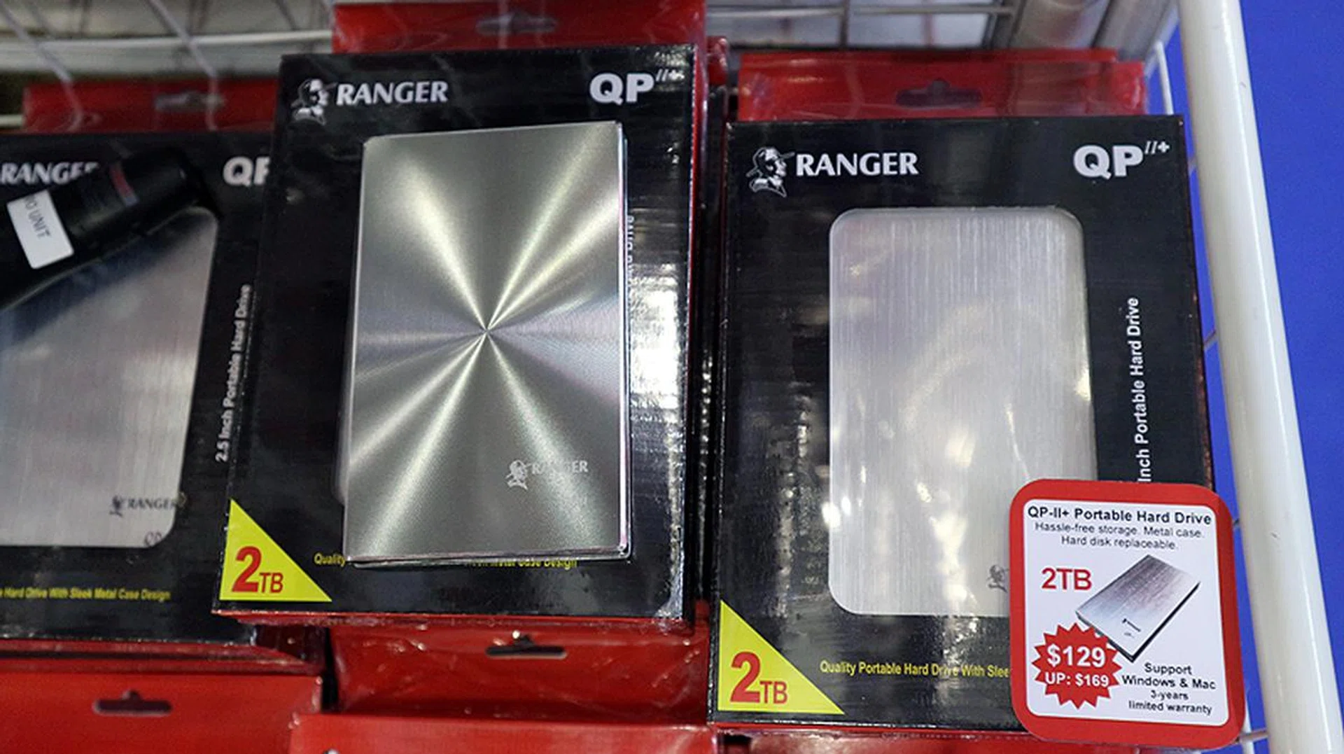 The Ranger QP-II+ portable hard drive comes in 2TB sizes. It’s only S$129 (U.P. S$169), at Expo Hall 5, Booth 5072.