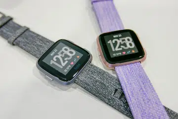 The Fitbit Versa.