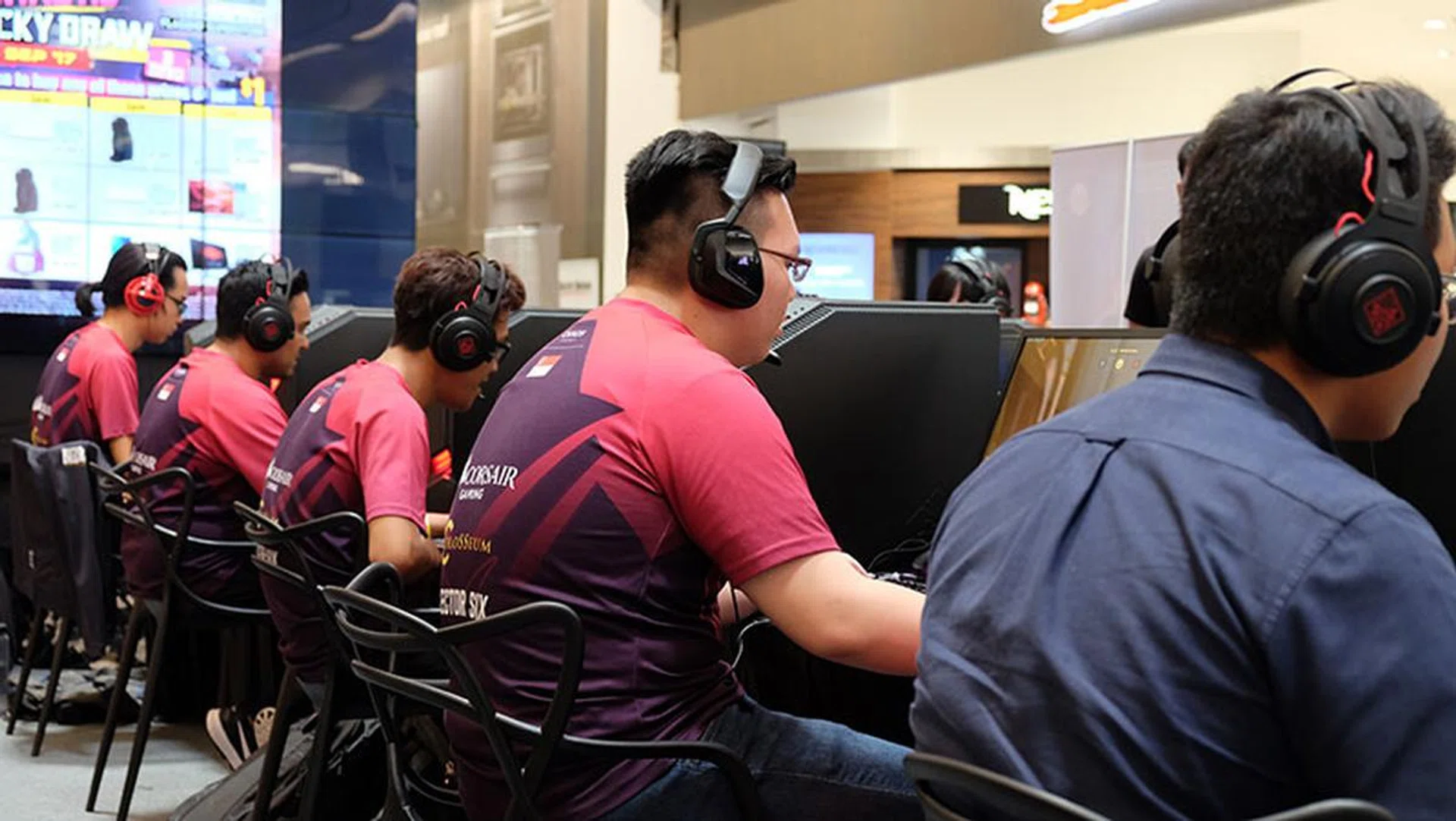 This is Singapore's first fully professional e-sports team.
