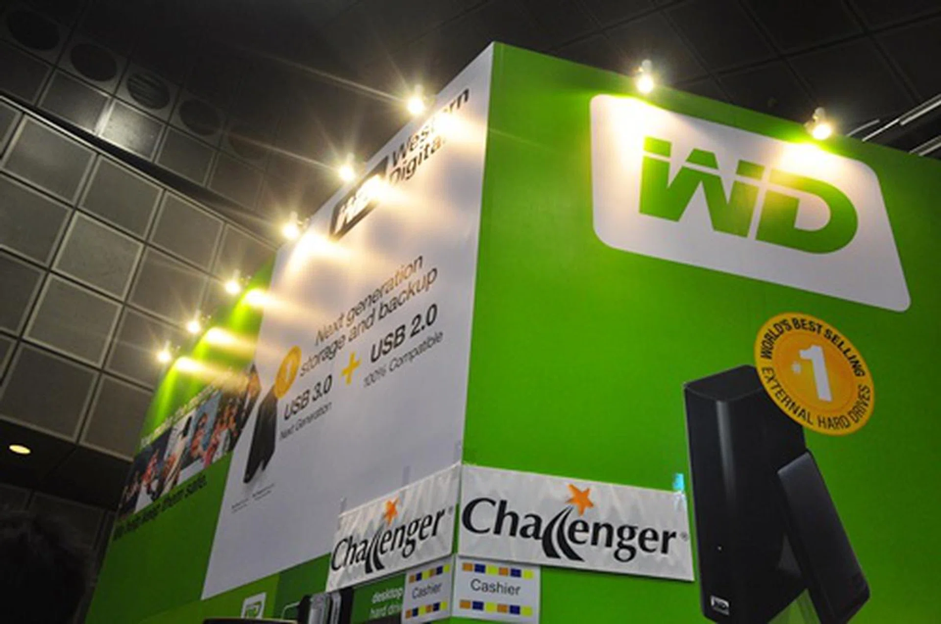 Western Digital has always been the go-to for storage needs, so head down to its booth at Level 6 for a sampling of their hard drives and media players.