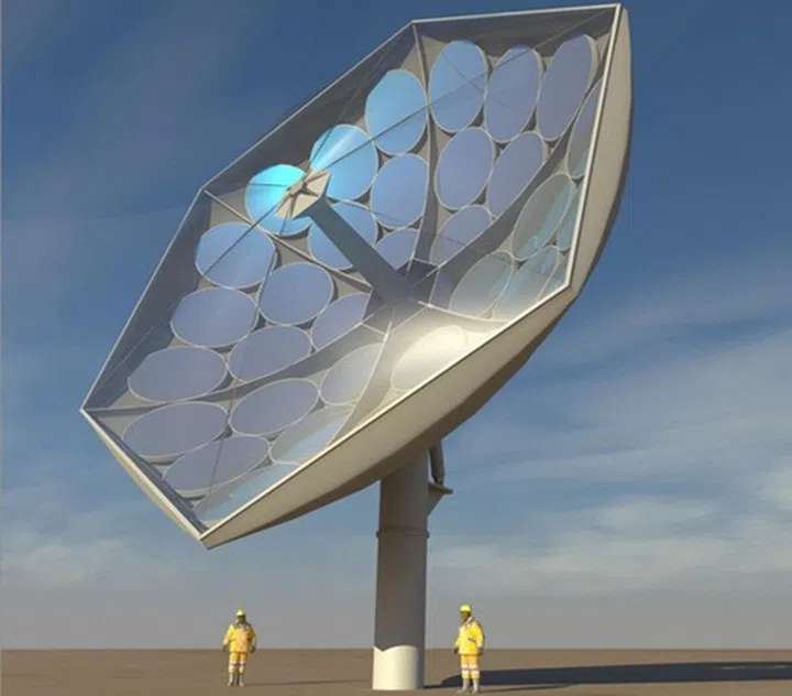 Rendering by Airlight Energy of the prototype HCPVT system. (Image Source: IBM Research)