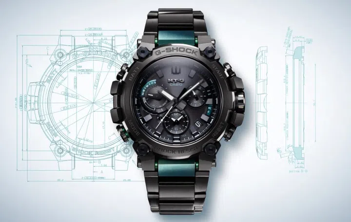 The new G-Shock MTG-B3000. (Image source: Casio)
