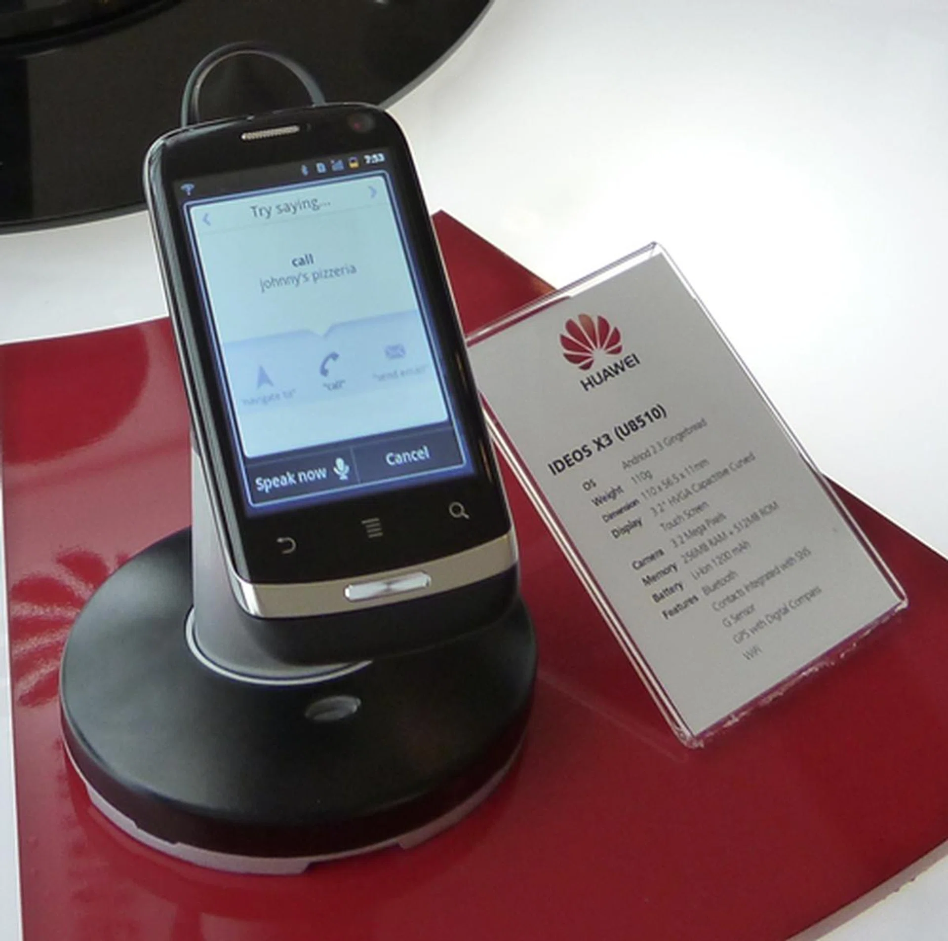 The estimated price of the X3 is about S$299 (without contract).