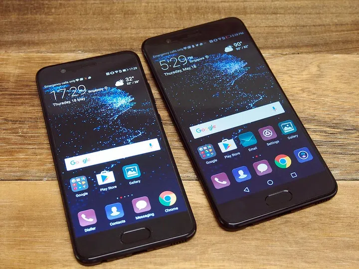 The Huawei P10 and P10 Plus.