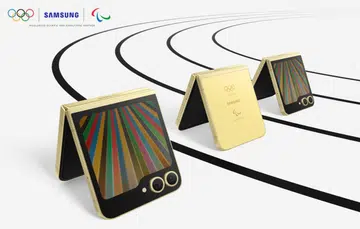 About 17,000 athletes participating at Paris 2024 Olympics will receive the special edition Samsung Galaxy Z Flip6. (Image source: Samsung)
