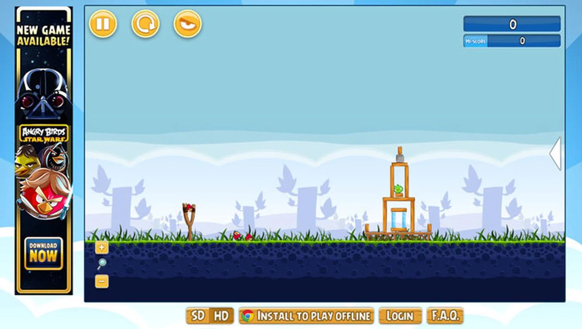 There are only a handful of games available on the Chrome Web Store, much less than what the Google Play Store has. But then again, there's always Angry Birds to save you from boredom. It's even available offline so you can play it when you're travelling with no access to the web. 