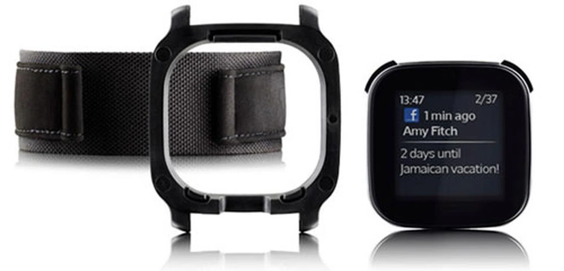 Attaching the Sony Ericsson LiveView onto an elastic strap turns it into a watch of sorts, controlling your Android device remotely.