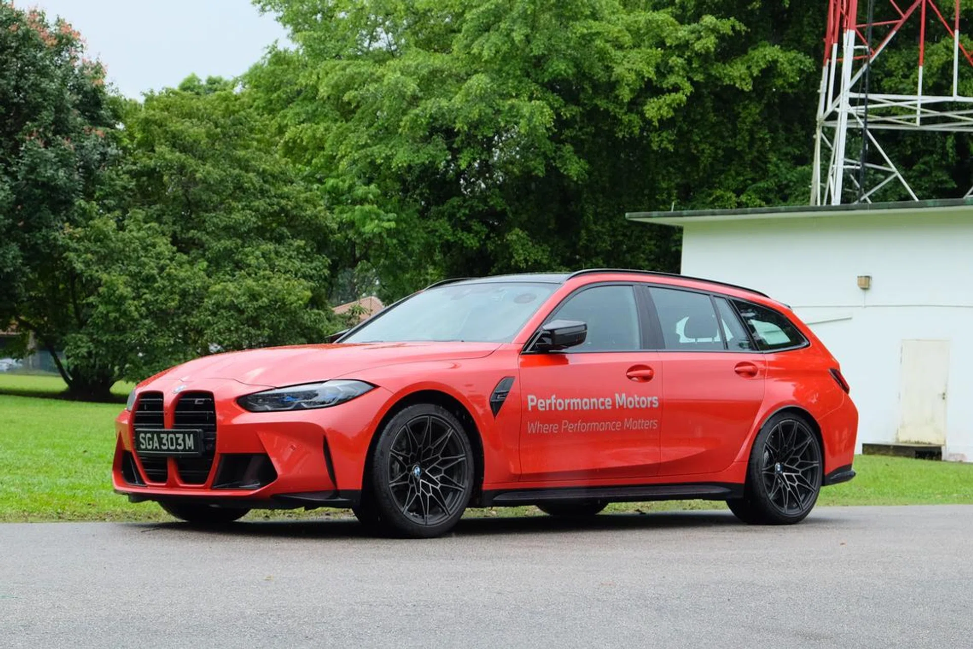 This is the first time BMW ever made a touring version of the M3. 