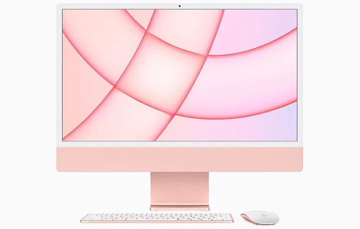 The new 24-inch iMac. (Image source: Apple)