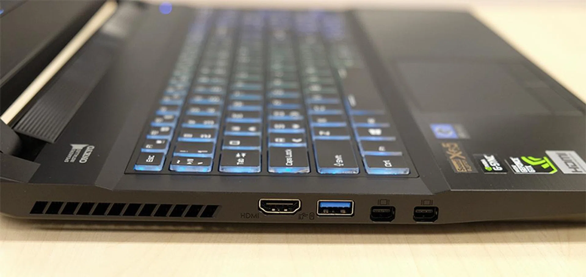 Aftershock S-15 ports
