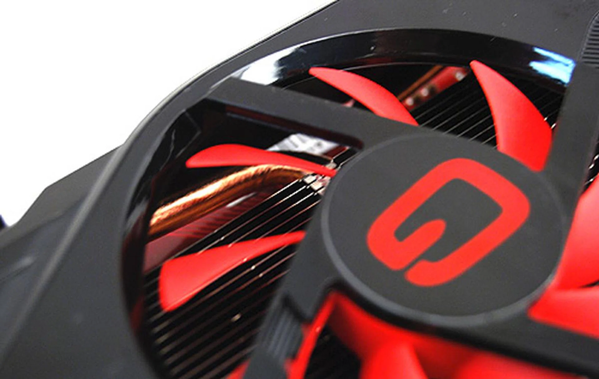 Just like the other cards, heat pipes under the cooler cover help dissipate heat quickly away from the GPU core.