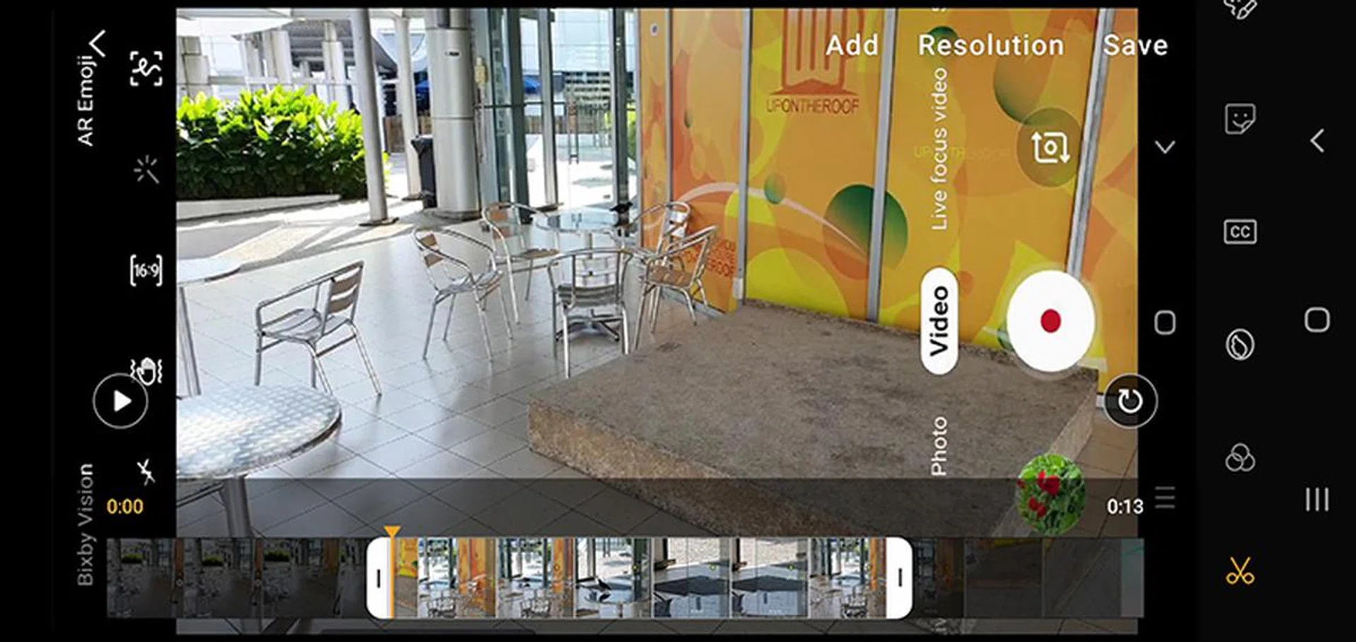 Being able to do basic edits right from your phone will certainly help when taking videos.