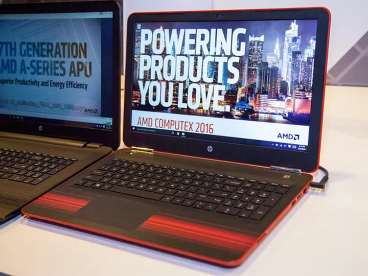 The HP Pavilion 15 is a 15-inch laptop with an AMD A9-9410 APU, AMD Radeon R5 graphics, 16GB DDR4 memory and a256GB SSD.