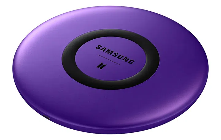 Samsung Wireless Charger BTS Edition for smartphones. Source: Samsung.