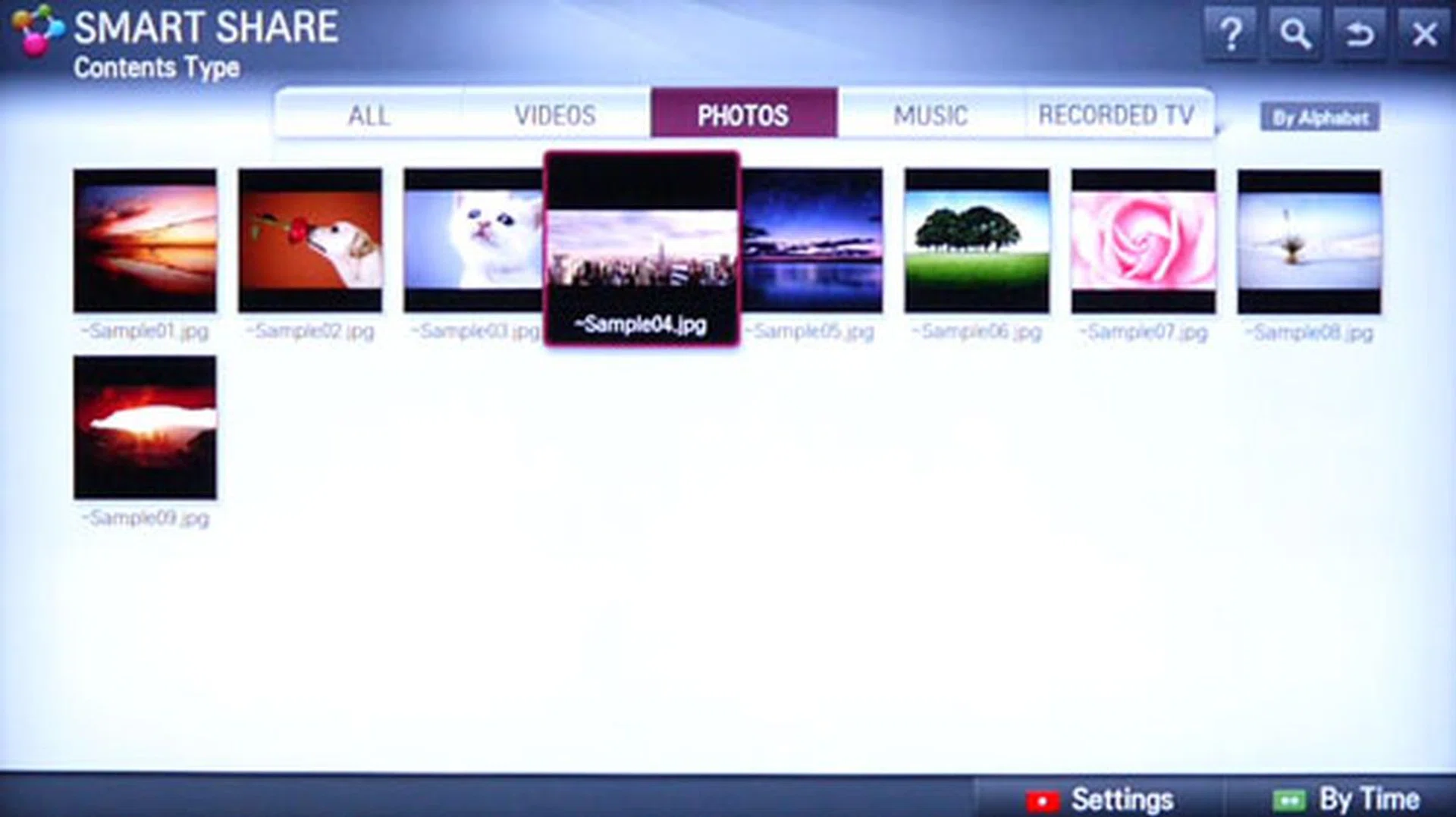 Smart Share Plus is an easy way to share content between the TV and mobile devices. This works both ways, in that you may stream content from the TV to a smartphone or tablet or vice versa. Imagine catching a football match while you're at the loo. Awesome.
