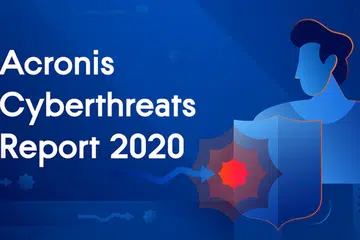 2020 saw ransomware continue to threaten. Image courtesy of Acronis. 