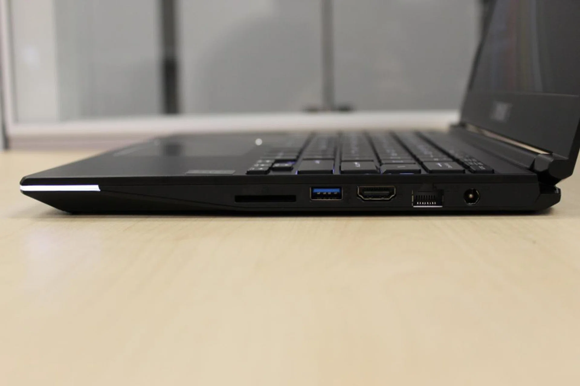 The right side is the side with the most ports.