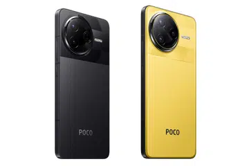 Poco F7 Pro (left) with Poco F7 Ultra (right). Photo: Poco (Xiaomi).