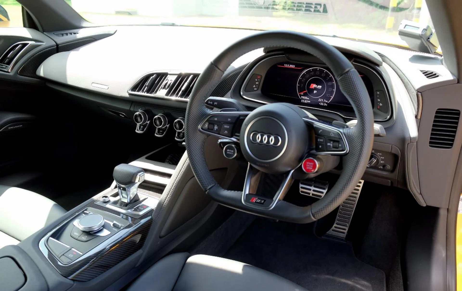 The cabin is smart but there's no dedicated infotainment display and that may be frustrating to some.