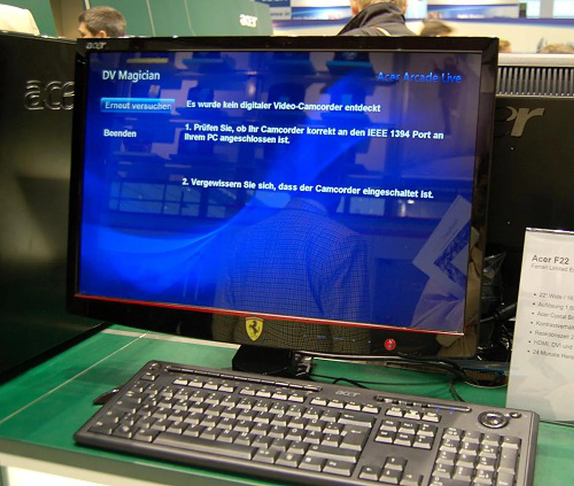 1, response time of 2ms and all the three common video input connections (VGA, DVI, HDMI).  