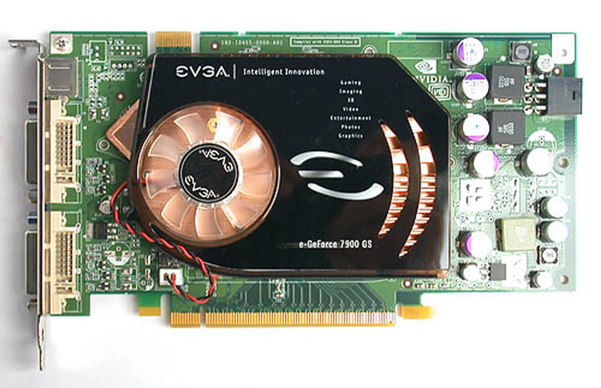 It's a conventional design that you will find on many GeForce 7900 GS cards. In fact, it looks almost like MSI's version.