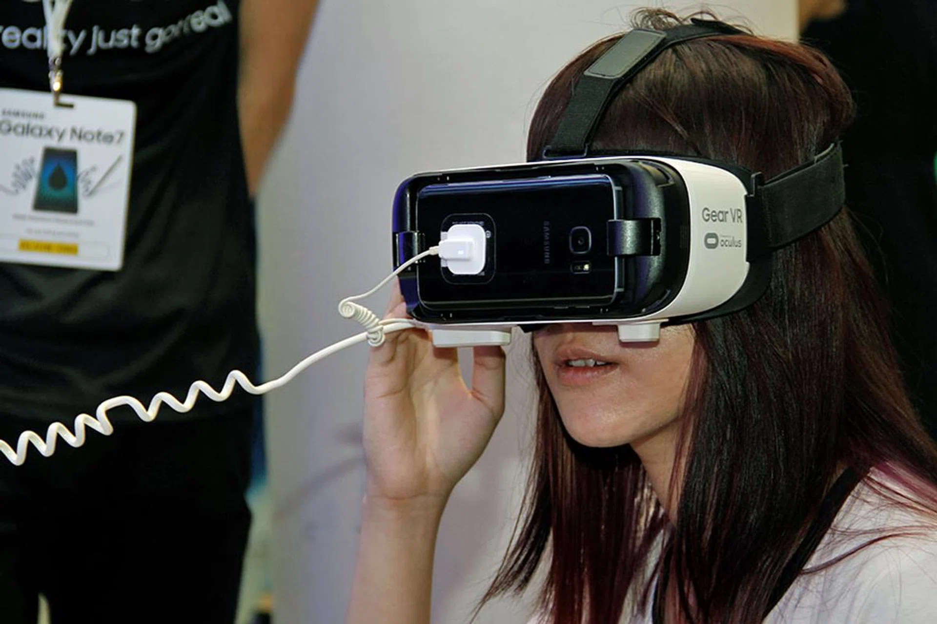 Want a more affordable way to get into VR? If you've a compatible Samsung handset, the Samsung Gear VR is a good choice.