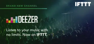 Deezer announces their new partnership with IFTTT.