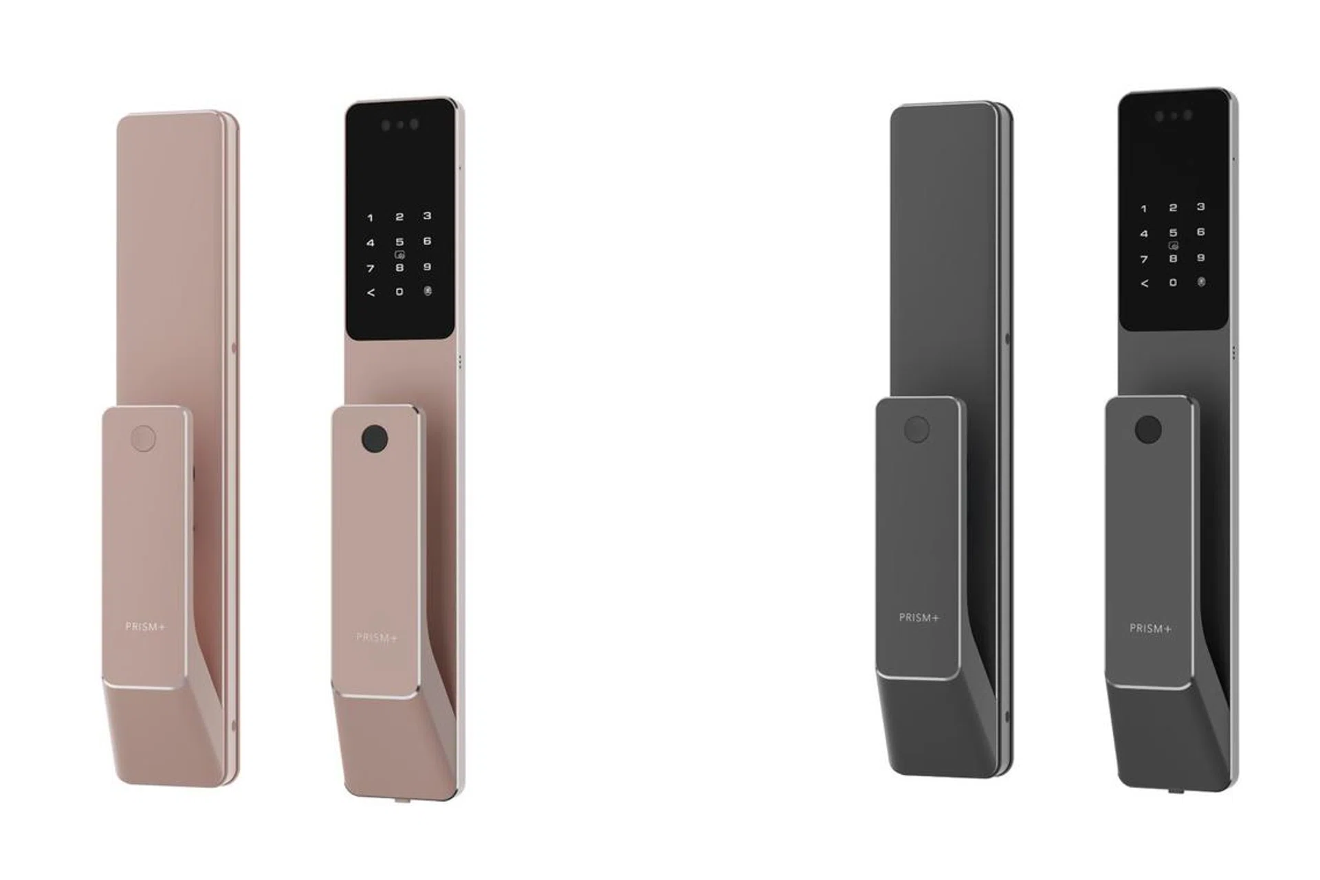 The Sentinel digital lock in space grey and copper rose colours. Photo: Prism+