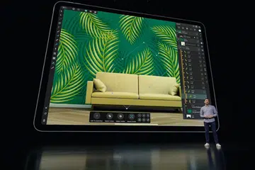 At Apple's first digital launch event of 2021.