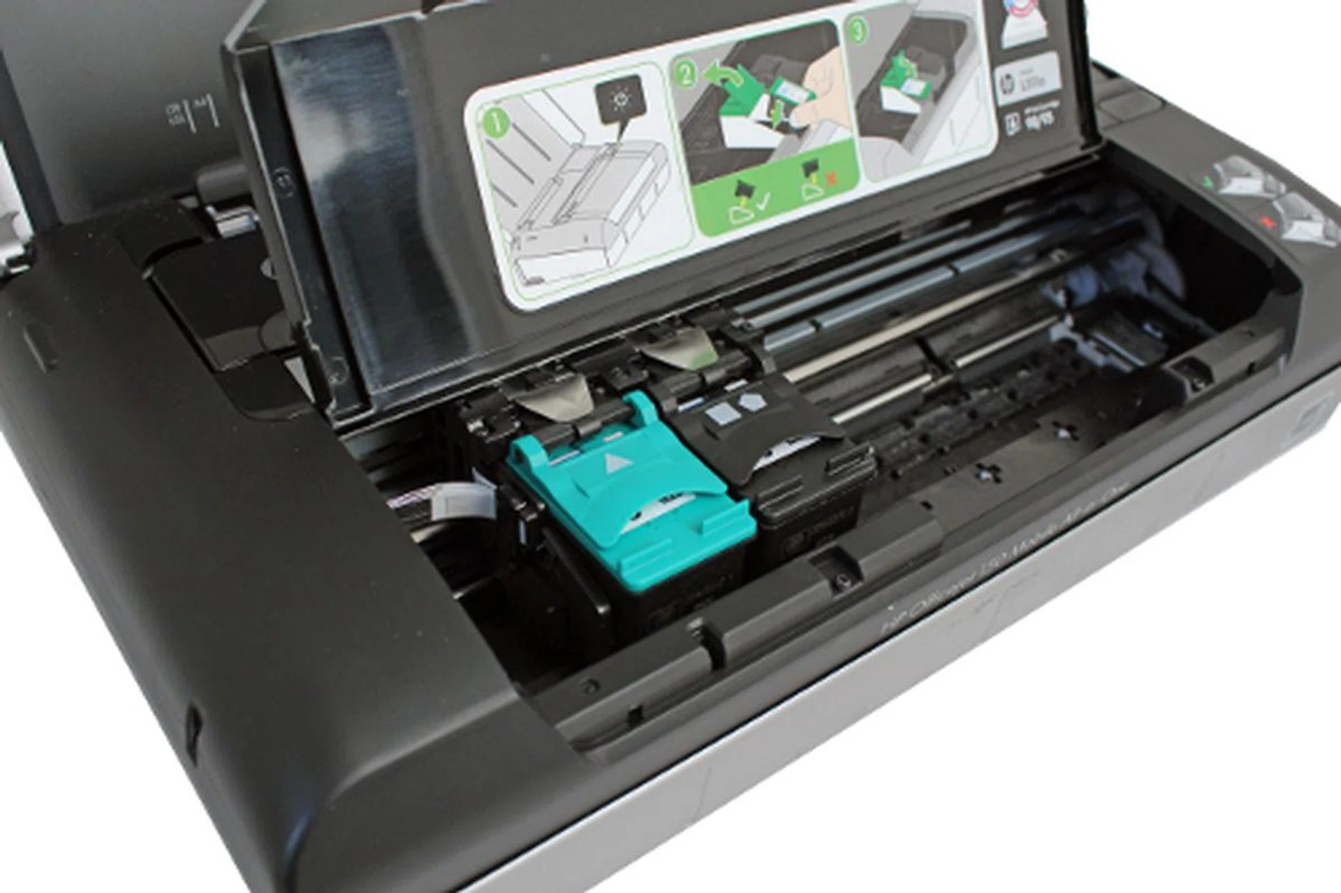 Unlike some portable printers which use thermal transfer technology to print, the HP Officejet 150 is a proper inkjet printer that's just shrunk down to size. 