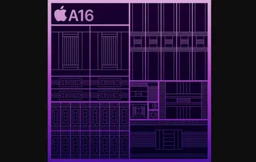 The Apple A16 chip is built on a 4nm manufacturing process. <br>Image source: Apple