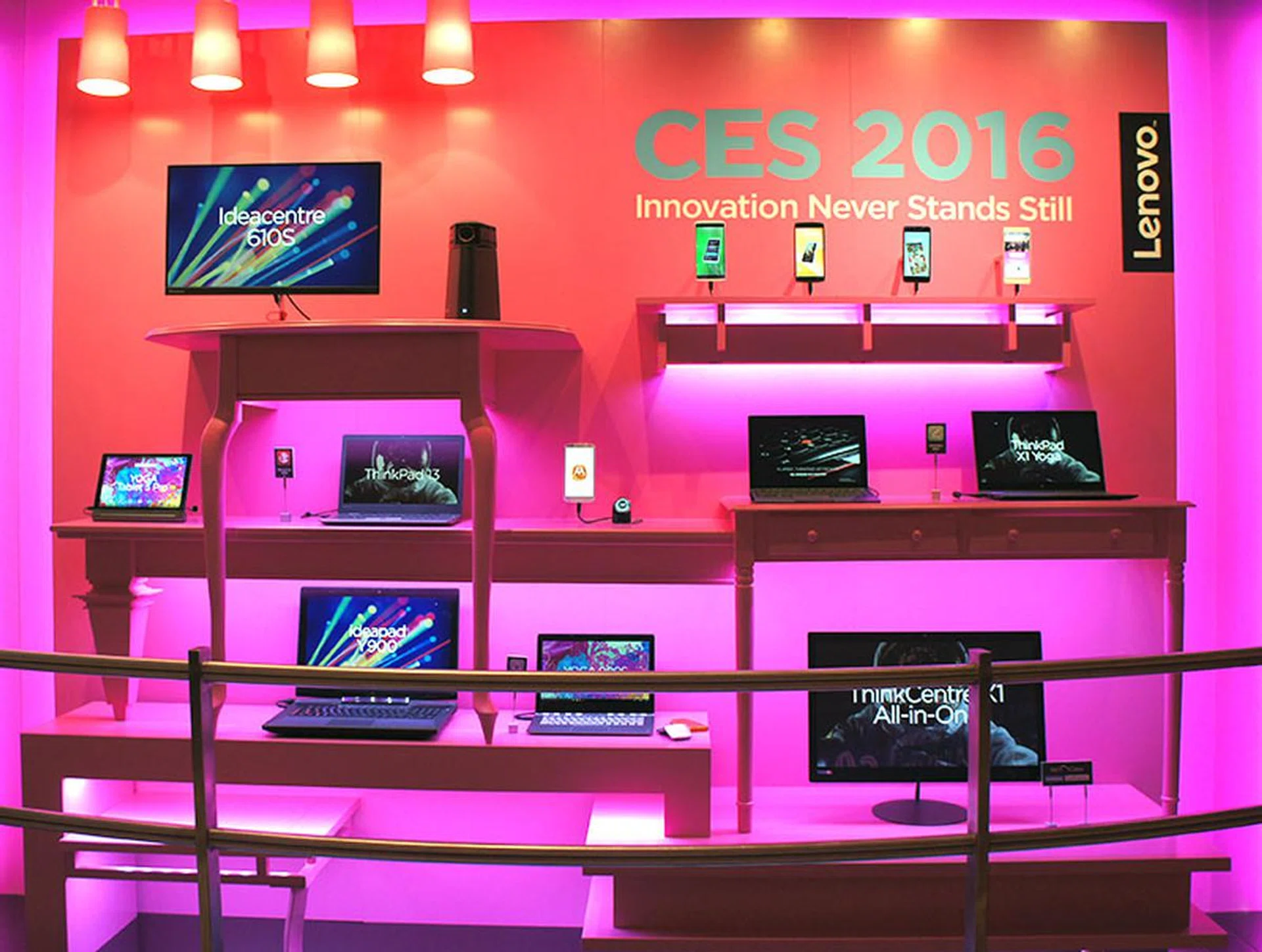 A showcase of Lenovo's latest and greatest at CES 2016.