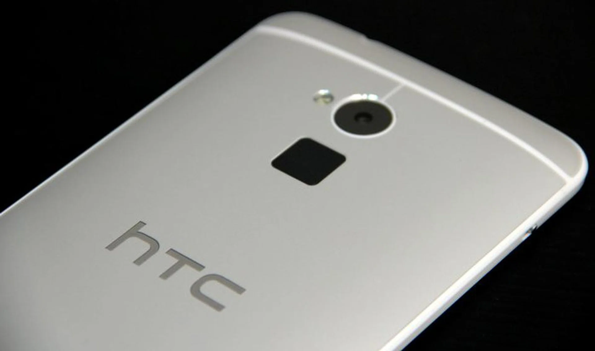 The biometric sensor on the HTC One Max is an example of a modern sensor that registers your fingerprint without having you to slide your finger across it. 