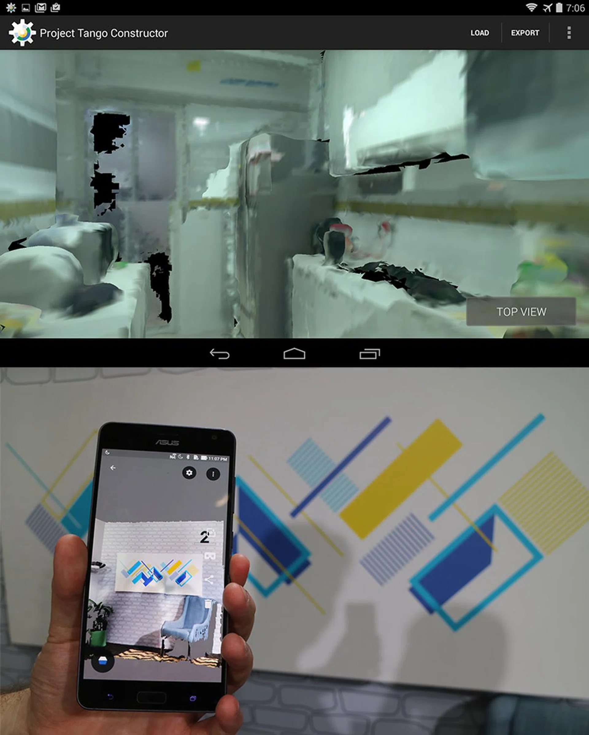 Top: 3D reconstruction in the early days. Bottom: Current state of 3D reconstruction