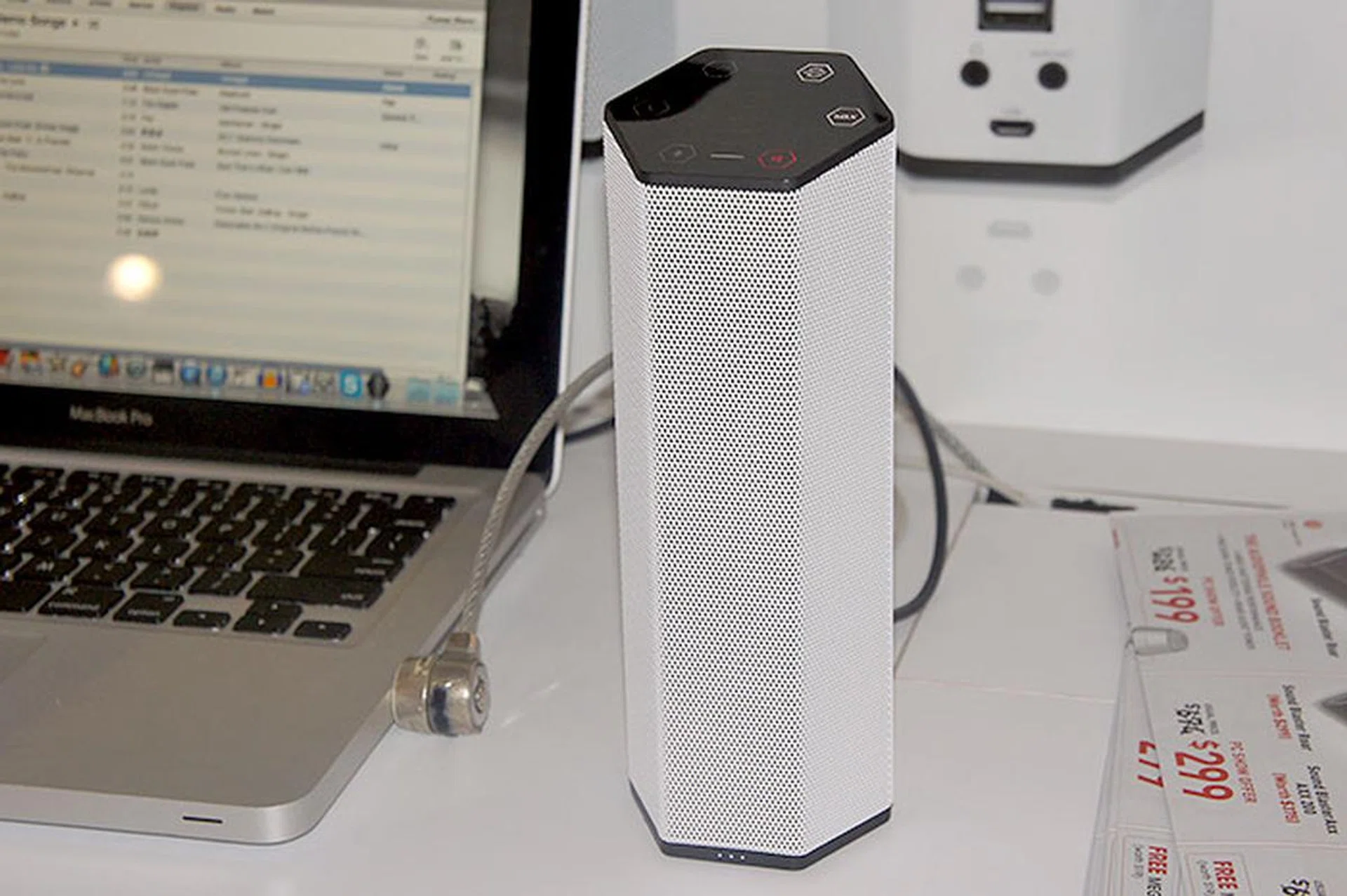 The Sound Blaster Axx 200 is an NFC wireless speaker with touch control, an MP3 player, a teleconferencing system, a voice recorder, a megaphone, and more rolled into one unit. It has an SRP of $538, but is now just going for $199, and comes with a free Creative Woof micro wireless speaker and docking station. If both this and the Sound Blaster Roar attract you, why not grab both for just $299? Now that's a steal.