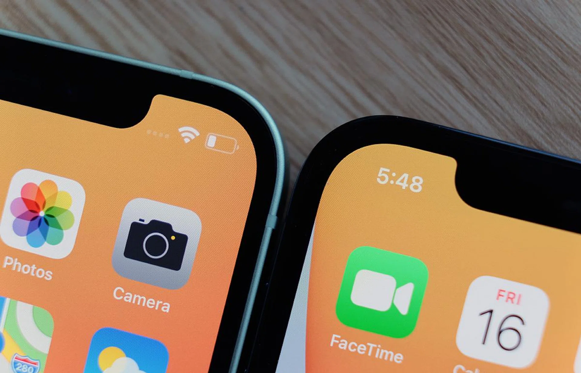 The bezels are thinner.