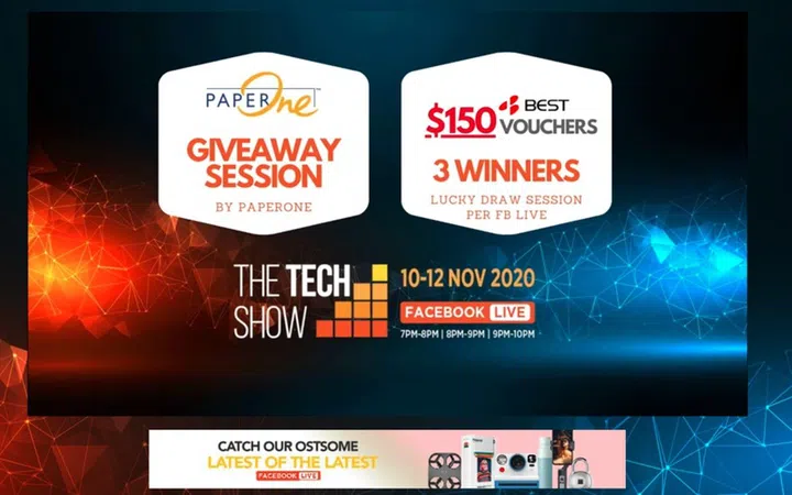 Check out the daily PaperOne Giveaway sessions.