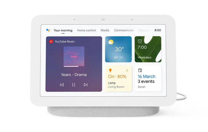 The 2nd Gen Nest Hub keeps the features of the first generation and sprinkles on some extras. (Image source: Google)