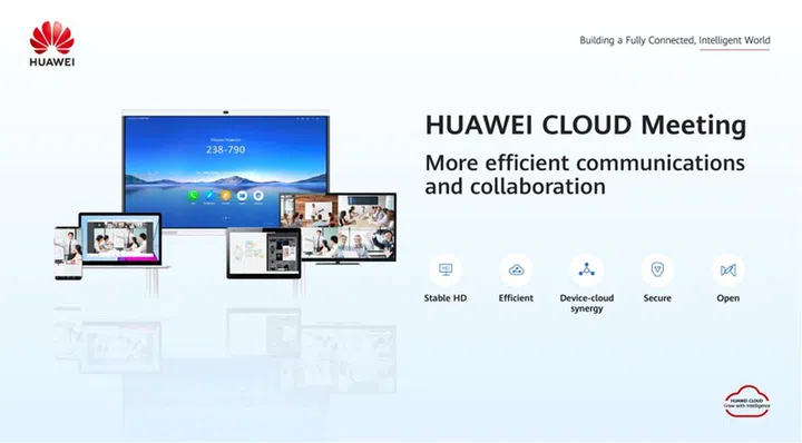Huawei says they will continue to invest in audio and video capabilities to support the solution. Image courtesy of Huawei. 
