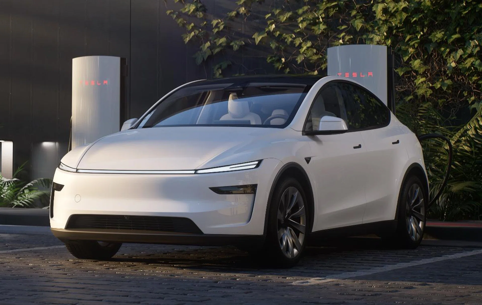 The new updated Tesla Model Y. Image: Tesla