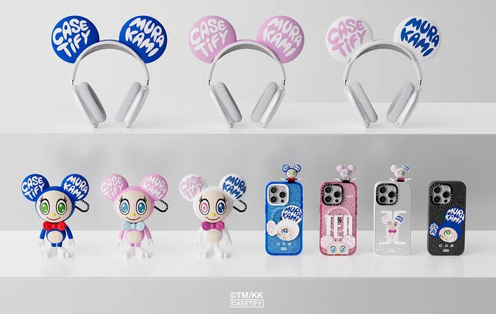 Some of the products and colour variants you can expect from this collab. Photo: Casetify.