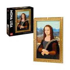 Lego Art Mona Lisa Painting